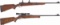 Two Winchester Bolt Action Rifles