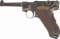 DWM Dutch Contract Model 1906 Luger Semi-Automatic Pistol