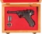 DWM Military Model 1908 Luger Semi-Automatic Pistol with Case
