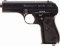 Nazi Police Marked Cz Model 27 Semi-Automatic Pistol