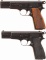 Two Fabrique Nationale Model 1935 Semi-Automatic Pistols