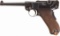 DWM Swiss Contract Model 1906 Luger Semi-Automatic Pistol