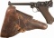 DWM Navy Model 1914 Luger Semi-Automatic Pistol with Holster