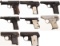 Eight European Semi-Automatic Pistols