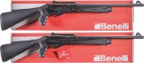Two Boxed Benelli Vinci Semi-Automatic Shotguns