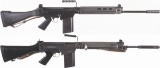 Two FAL Pattern Semi-Automatic Rifles