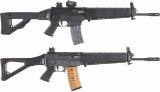 Two Sig Sauer Semi-Automatic Rifles
