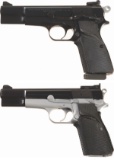 Two Browning Hi-Power Semi-Automatic Pistols