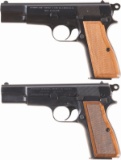 Two High-Power Semi-Automatic Pistols