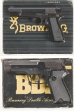 Two Browning Semi-Automatic Pistol with Boxes