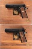 Two Consecutively Serialized NRA Centennial Colt Pistols