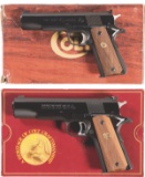 Two Boxed Colt 1911 Pattern Semi-Automatic Pistols