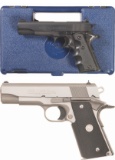 Two Colt 1911 Pattern Semi-Automatic Pistols