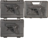 Three Springfield Armory Inc. XD Series Semi-Automatic Pistols