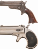 Two American Multi-Barrel Pocket Pistols