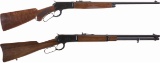 Two Browning Lever Action Long Guns