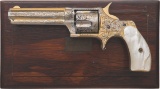 Engraved Gold Plated Remington Smoot New Model No. 3 Revolver