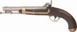 H. Aston U.S. Model 1842 Percussion Pistol