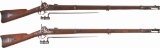 Two Civil War Era US Harpers Ferry Model 1855 Rifle-Muskets