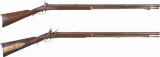 Two U.S. Harpers Ferry Model 1803 Rifles