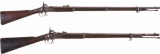 Two Civil War Era Whitney Percussion Rifles