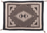 Two Small Navajo Style Woven Rugs