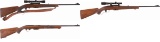 Three Winchester Rifles