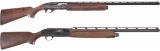 Two Engraved Semi-Automatic Shotguns
