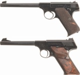 Two Colt Woodsman Target Semi-Automatic Pistols