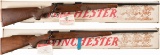 Two Winchester Model 70 Bolt Action Rifles with Boxes
