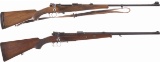 Two Mauser Bolt Action Rifles
