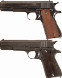 Two Argentine Army 45 ACP Semi-Automatic Pistols