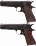 Two HAFDASA Ballester-Molina Semi-Automatic Pistols