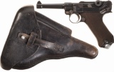 DWM Luger Semi-Automatic Pistol with Holster