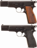 Two Fabrique Nationale Model 1935 Semi-Automatic Pistols