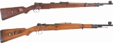 Two Nazi German Bolt Action Long Guns