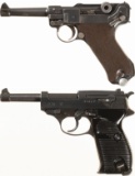 Two Nazi Semi-Automatic Pistols