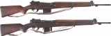 Two Military Contract Fabrique Nationale Model 1949 Rifles