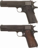 Two U.S. 1911 Semi-Automatic Pistols