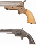 Two Antique Spur Trigger Firearms