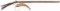 Percussion American Long Rifle with Large Powder Horn