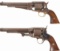 Two Civil War Era U.S. Contract Percussion Revolvers