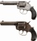 Two Colt Model 1878 Double Action Revolvers