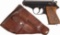 Walther PPK Semi-Automatic Pistol with Holster