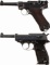 Two German Military Semi-Automatic Pistols