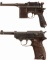 Two German Semi-Automatic Pistols