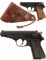 Two Pre-World War II Walther Semi-Automatic Pistols