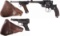 Three Imperial Japanese Military Handguns