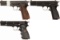 Three Belgian FN/Browning Hi-Power Semi-Automatic Pistols