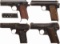 Four European Semi-Automatic Pistols
